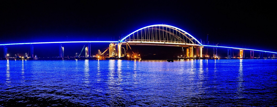 Подсветка крымского моста